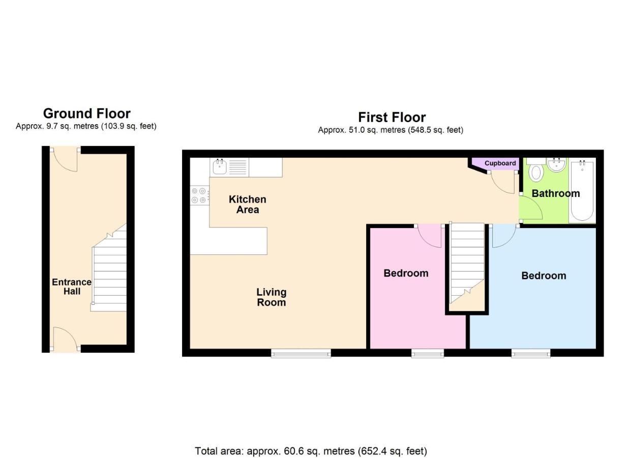 Hereford - Mayflower Coach House, Modern 2 Bedroom Property With Parking, Located South Of Hereford City, Suitable For Small Family, Couple Or Contractors - Sleeps Up To 5 Guests - Hosted By Rentmyhouse Bagian luar foto